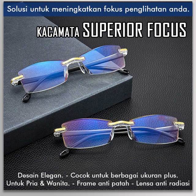 Detail lensa double focus